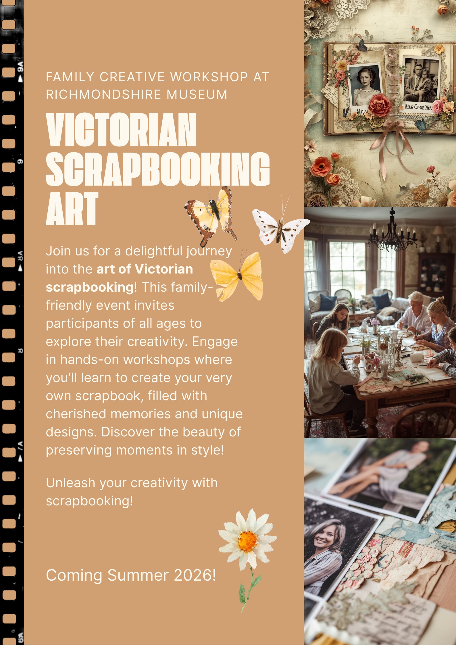 Victorian Scrapbooking Family Workshop